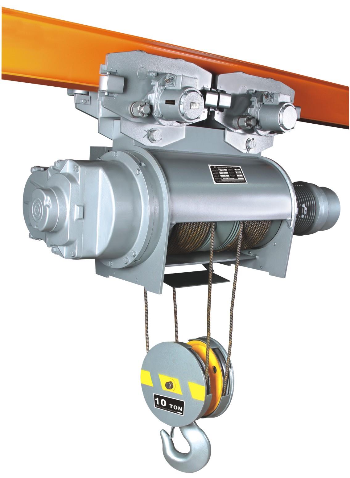10T होइस्ट डबल ट्रॉली 10T Hoist Double Trolley